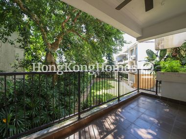 Balcony off Living and Dining Room