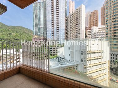 Balcony off Living and Dining Room