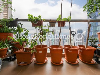 Balcony off Living and Dining Room