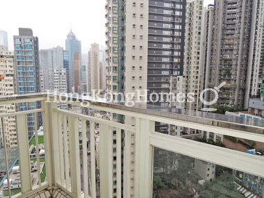 Balcony off Living and Dining Room