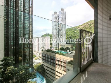 Balcony off Living and Dining Room