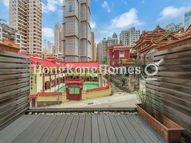 Balcony off Living and Dining Room