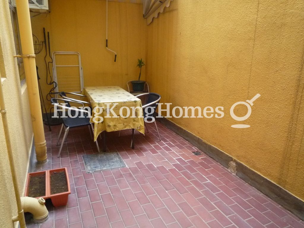 Private Terrace off Kitchen