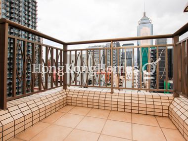 Balcony Off Living and Dining Room