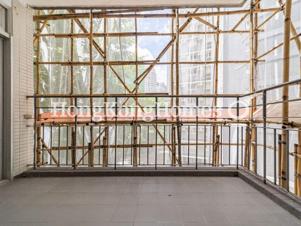 Balcony off living room