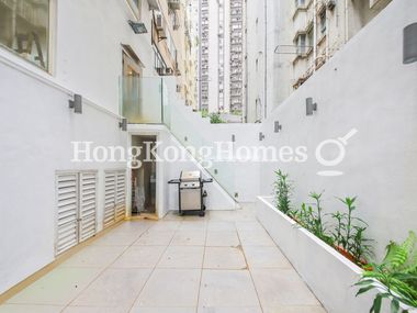 Private Terrace off Living & Dining Room