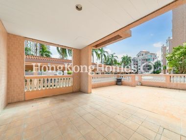 Private Terrace off Kitchen