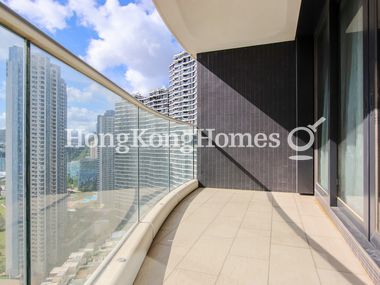 Balcony off Living and Dining Room