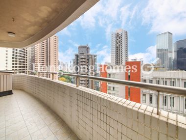 Balcony off Living and Dining Room