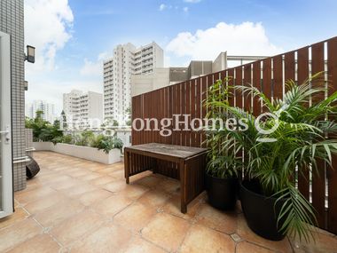 Private Terrace off Living & Dining Room