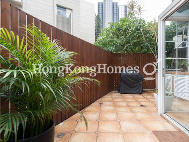 Private Terrace off Living & Dining Room