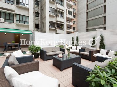Private Terrace off Living Rm