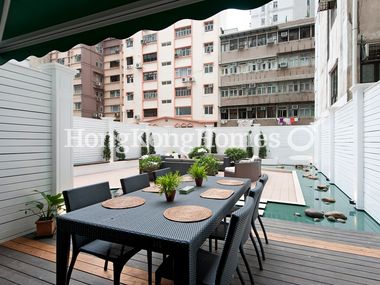 Private Terrace off Living Rm