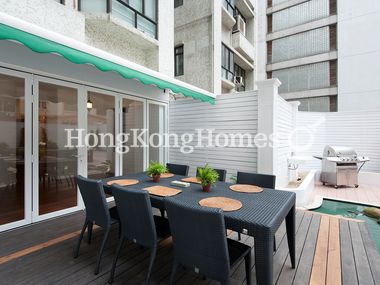 Private Terrace off Living Rm