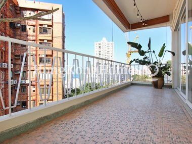 Balcony off Living and Dining Room