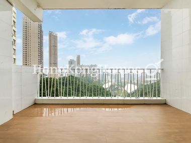 Balcony off Living and Dining Room