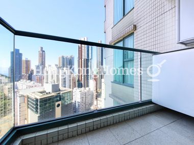 Balcony off Living and Dining Room