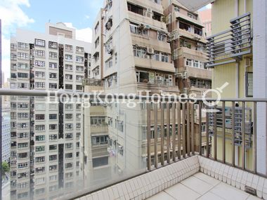 Balcony off Living and Dining Room