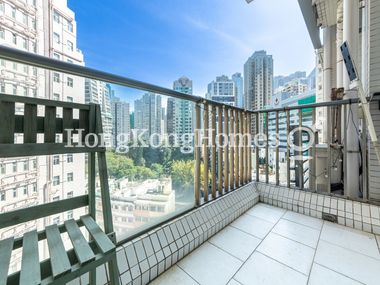 Balcony off Living and Dining Room