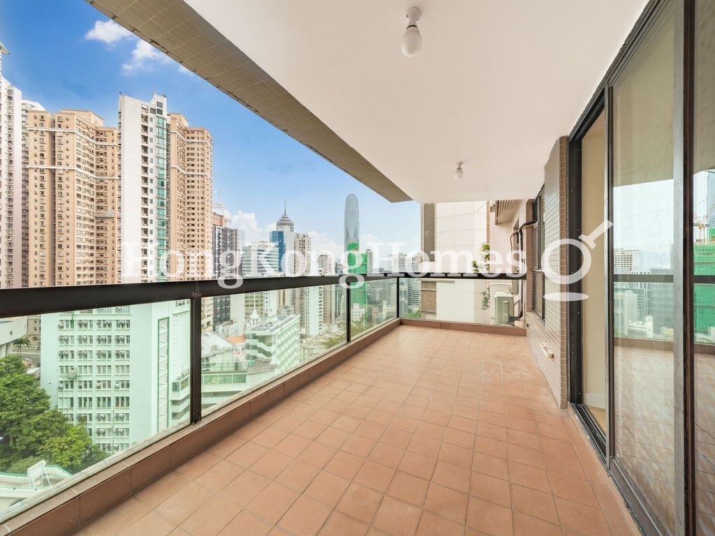 Balcony off Living and Dining Room