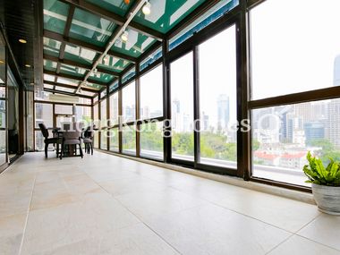 Enclosed Balcony from Living Room