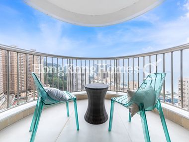 Balcony off Living and Dining Room