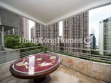 Balcony off Living and Dining Room