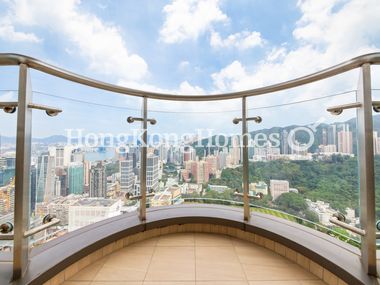 Balcony off Living and Dining Room