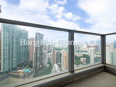 Balcony off Living and Dining Room