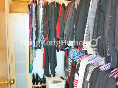 Walk-in Closet in Master Bedroom