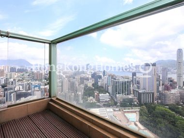 Balcony off Living and Dining Room