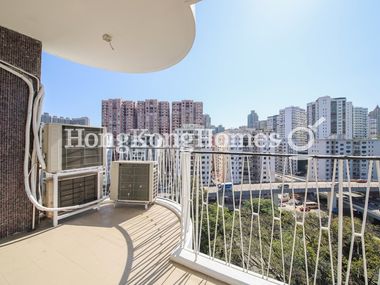Balcony off Living and Dining Room