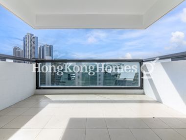 Balcony off Living and Dining Room