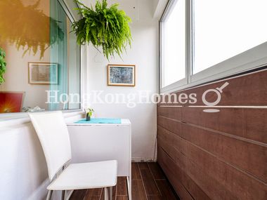 Balcony off Living and Dining Room