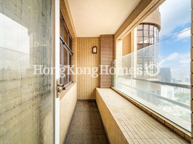 Balcony off Living and Dining Room