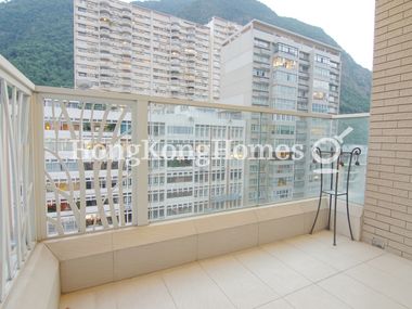 Balcony off Living and Dining Room